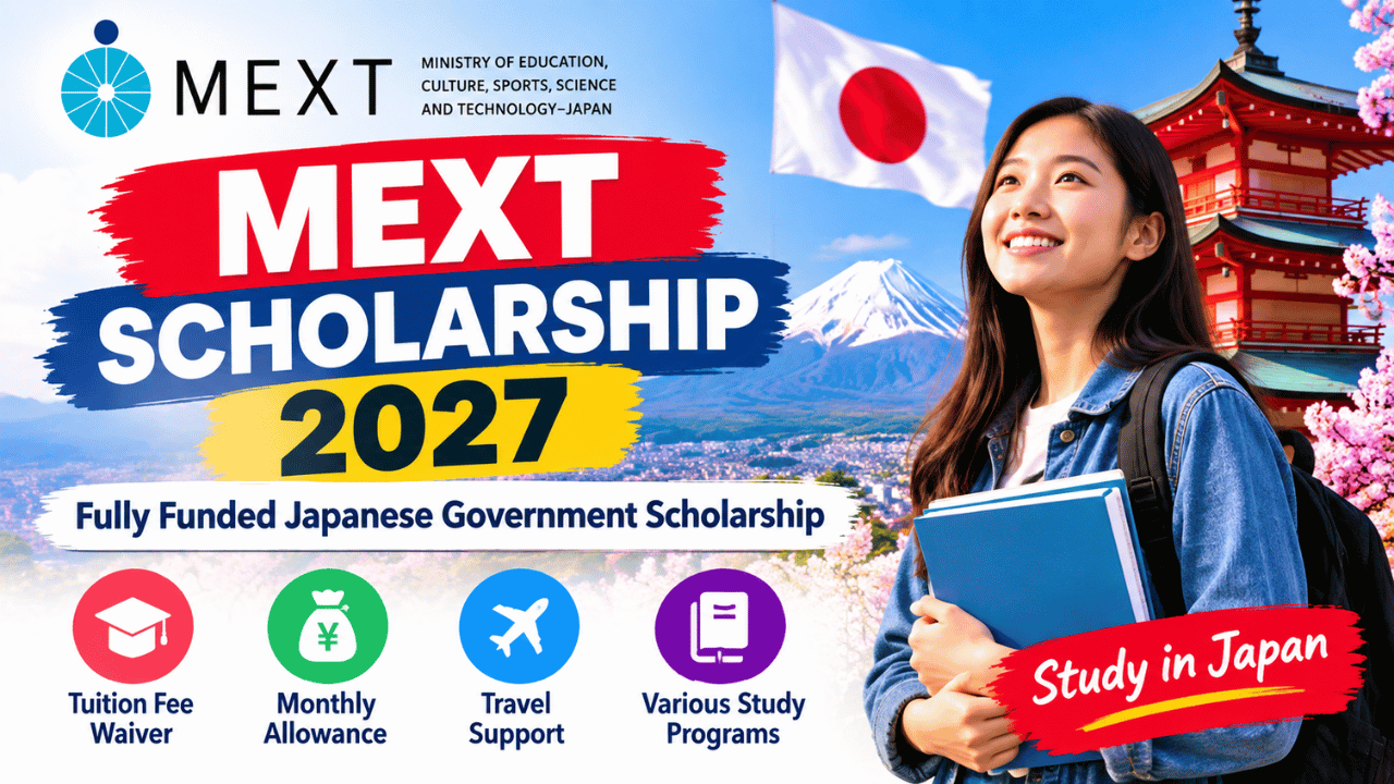MEXT Scholarship 2027
