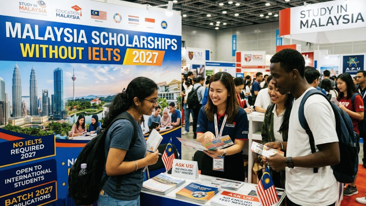 Malaysia Scholarships Without IELTS 2027
